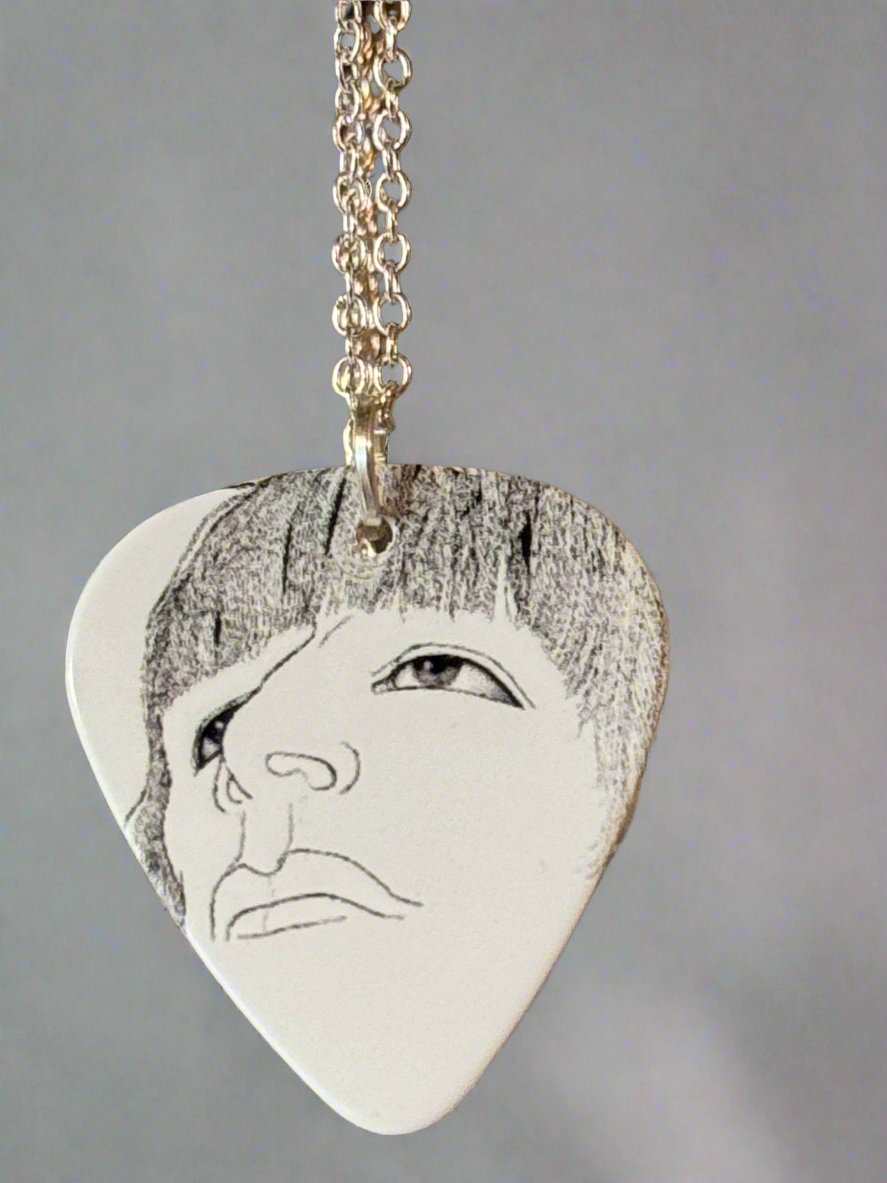 Artist Themed Guitar Pick Earrings