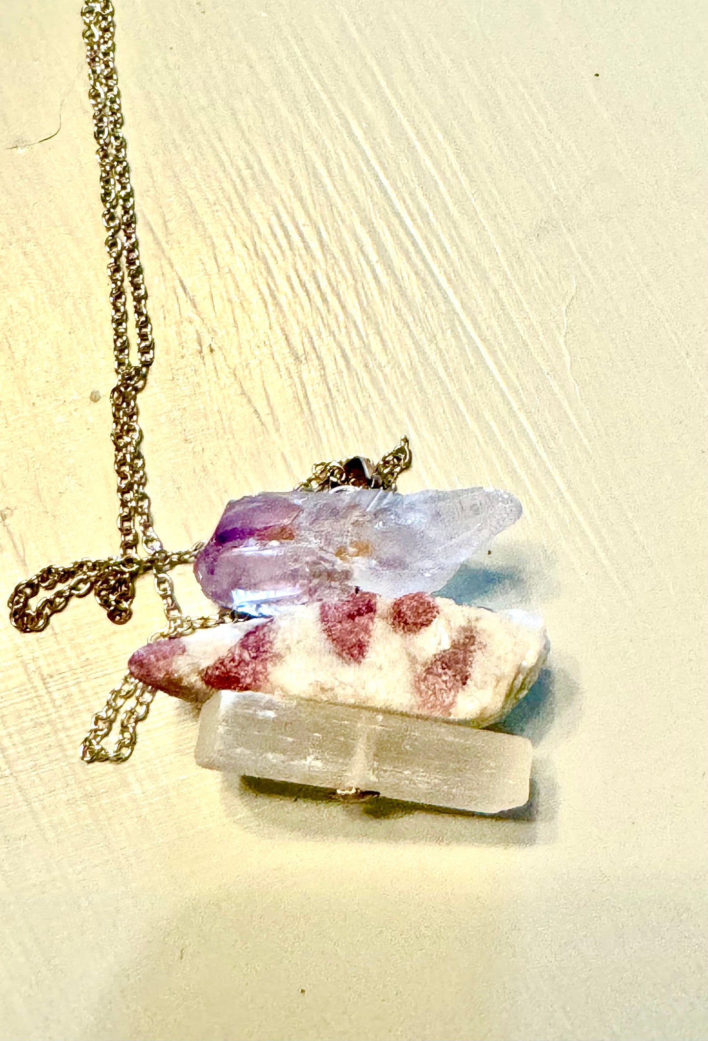 Tri Stone necklace