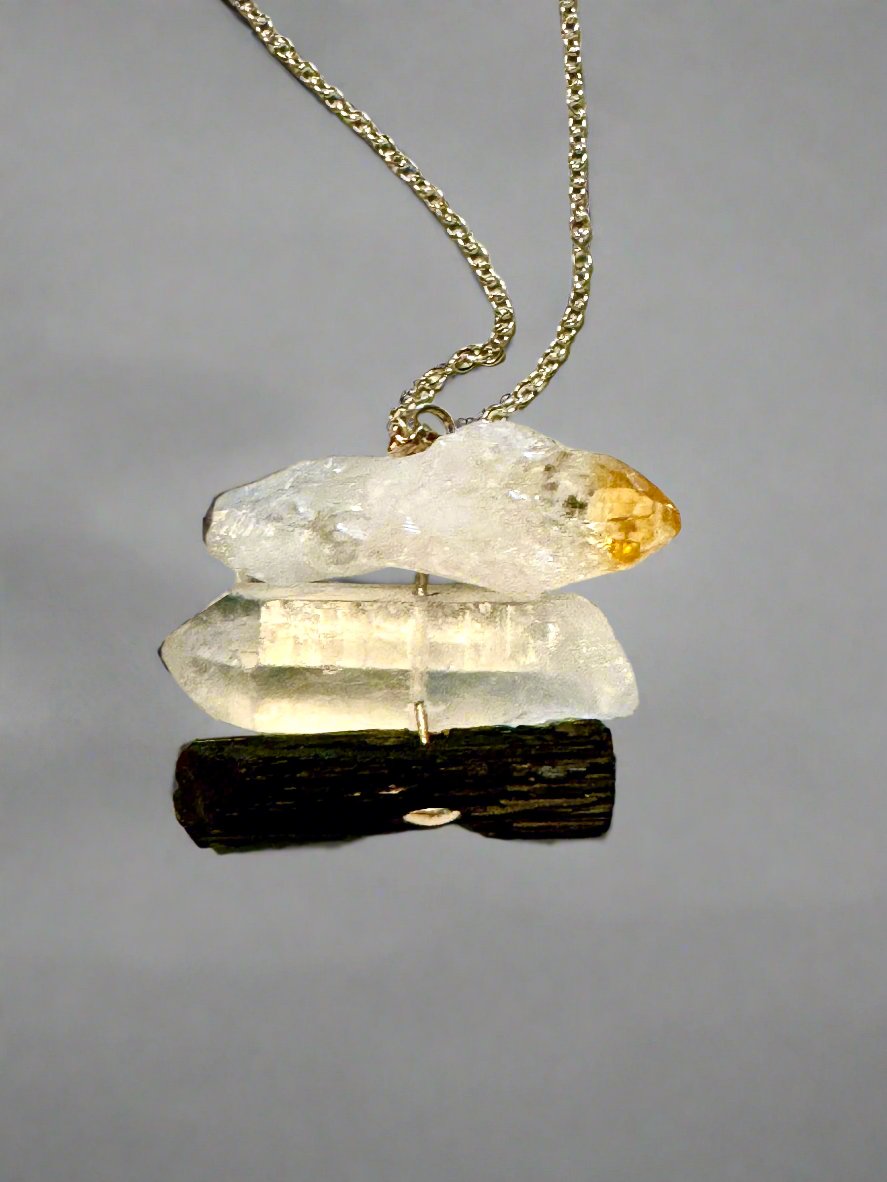 Tri Stone necklace