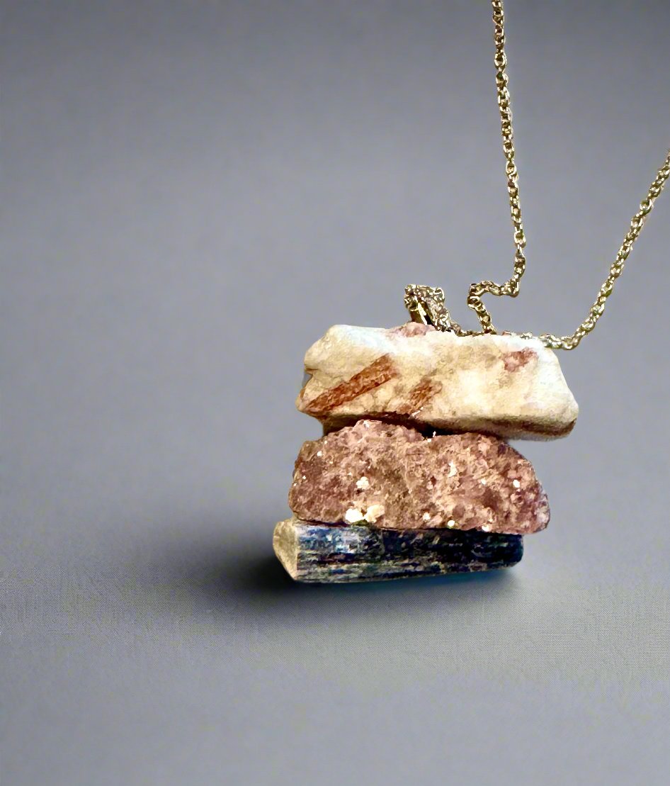 Tri Stone necklace