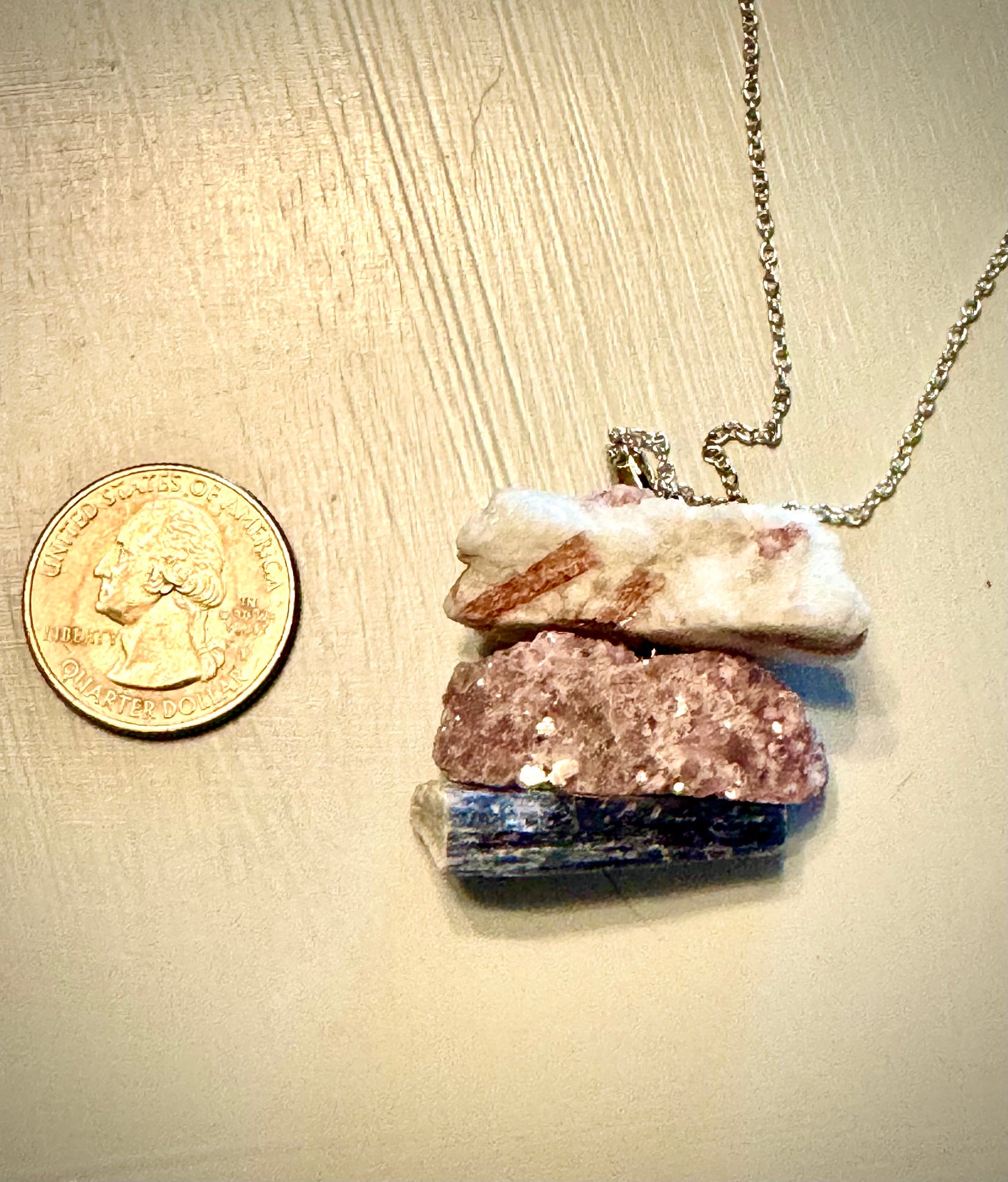 Tri Stone necklace