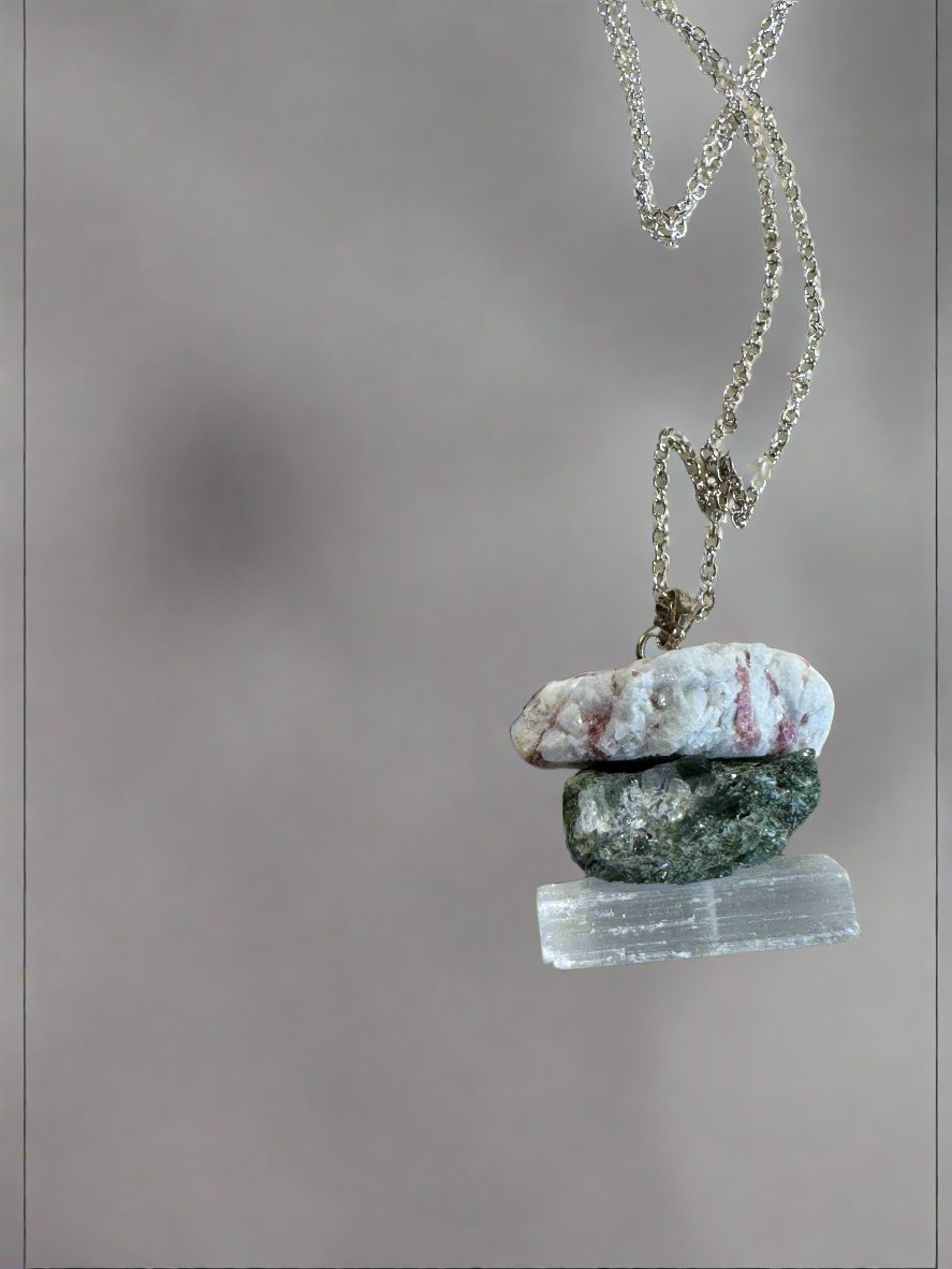 Tri Stone necklace