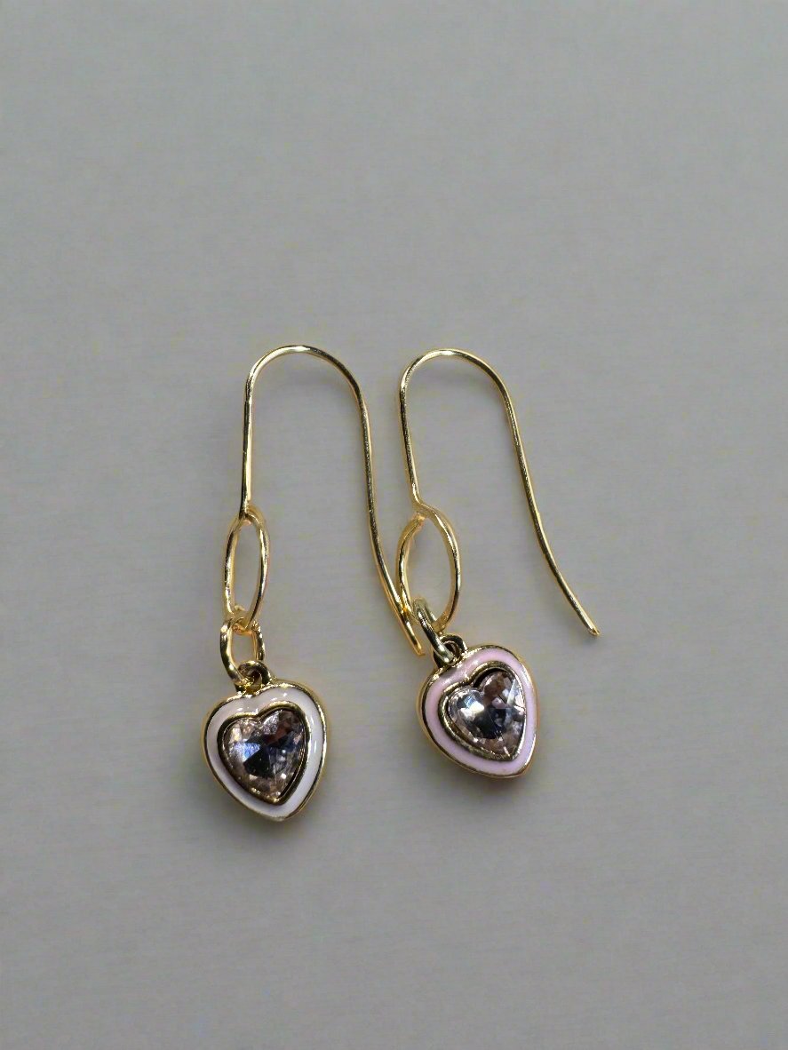 Simply sparkly earrings