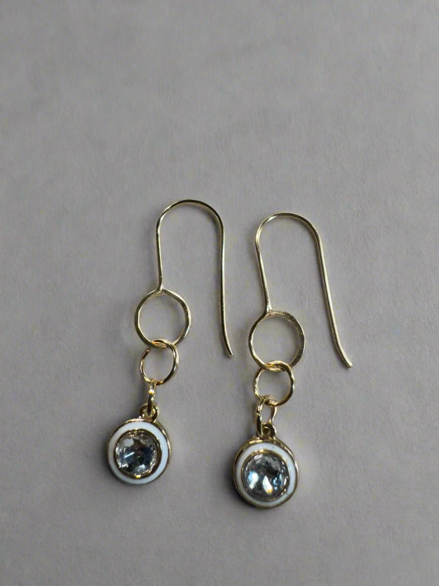 Simply sparkly earrings