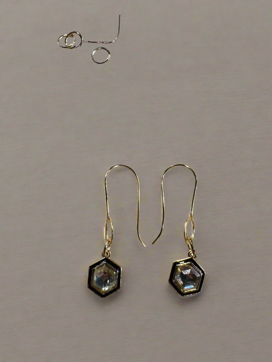 Simply sparkly earrings