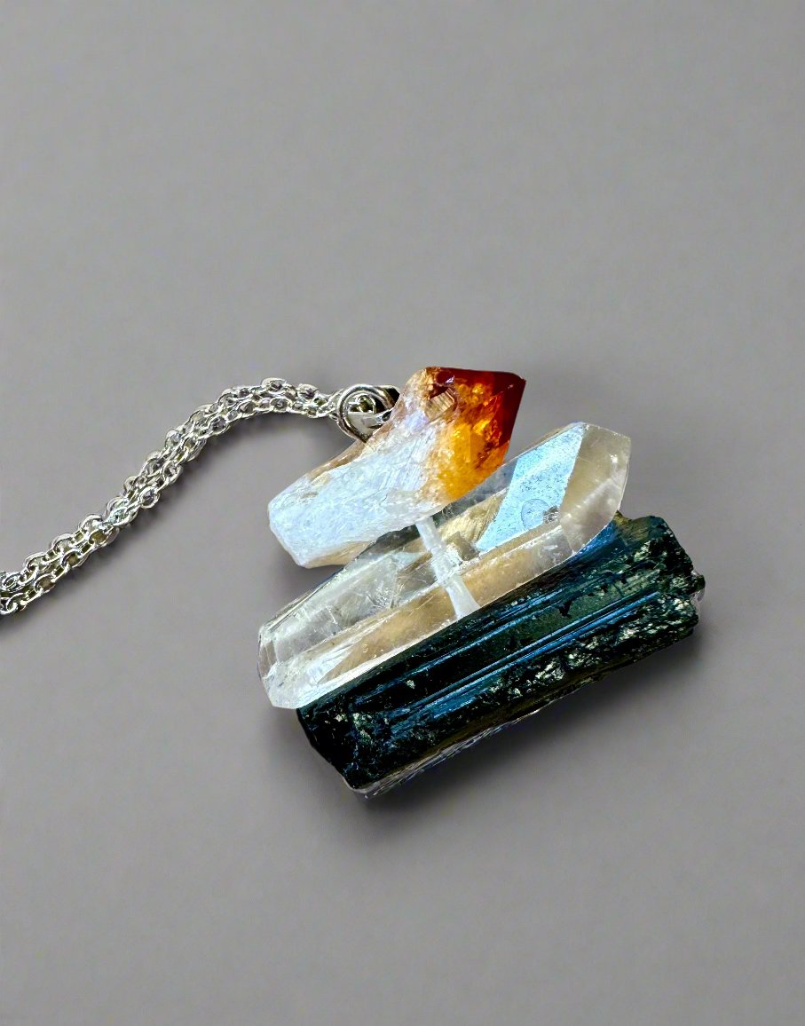 Tri Stone necklace